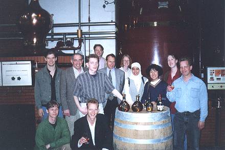 Group picture at Courvoisier