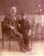 Hendrikus Johannes van der Linden en Klazina Johanna van der Linden (Ina)